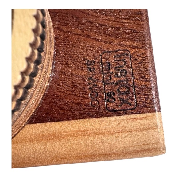 Wood Instax Mini 90 Camera Pen Holder Cup, brown, office, WFH, organizer gift - Picture 8 of 12